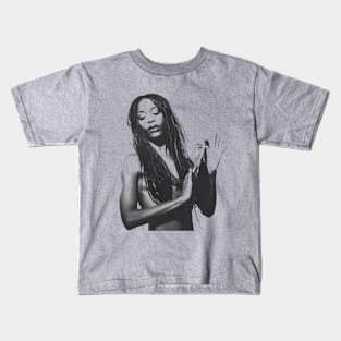 Erykah Badu / Retro Style / Fan Art Design Kids T-Shirt